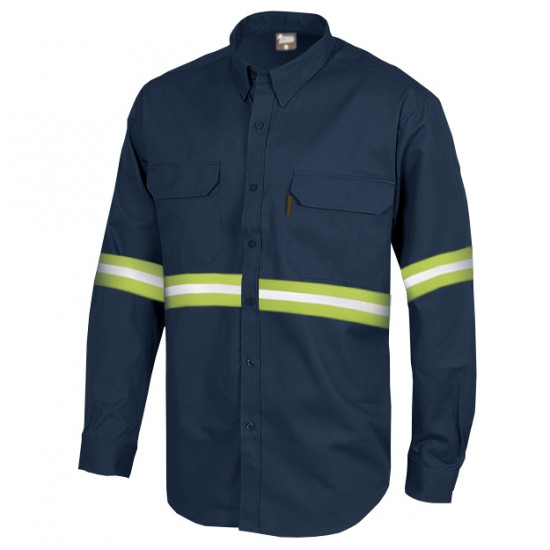 Camisa De Trabajo Ref. Azul