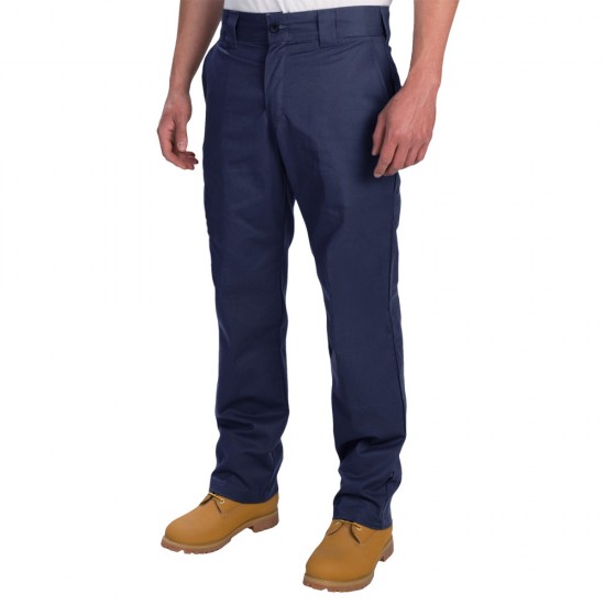 Pantalón Básico De Trabajo Azul