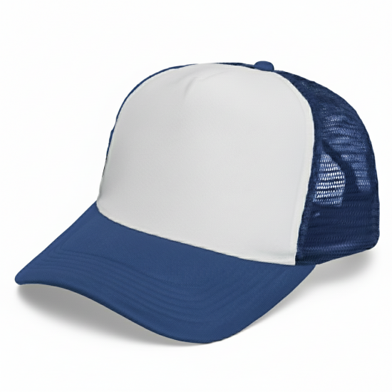 Gorro Trucker 5003 Bco/Azul