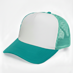 Gorro Trucker 5003 Bco/Verde
