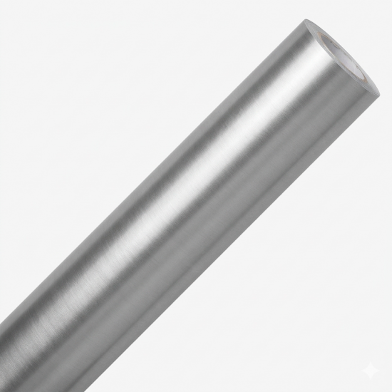 Vinilo Termotransferible PU 50x100cm Plateado