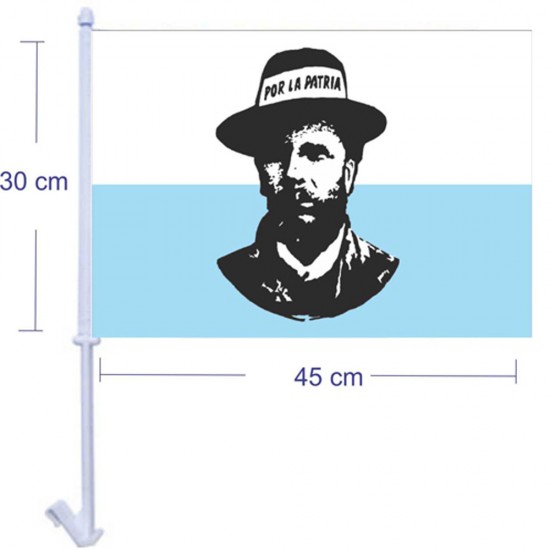 Bandera Auto Por La Patria
