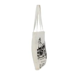 Bolso Algodon Line Art 04 38x42cm Maldonado