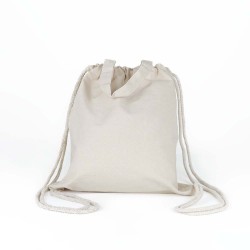 Bolso Mochila Algodon 40x37cm