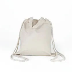 Bolso Mochila Algodon 40x37cm