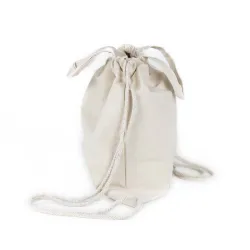 Bolso Mochila Algodon 40x37cm