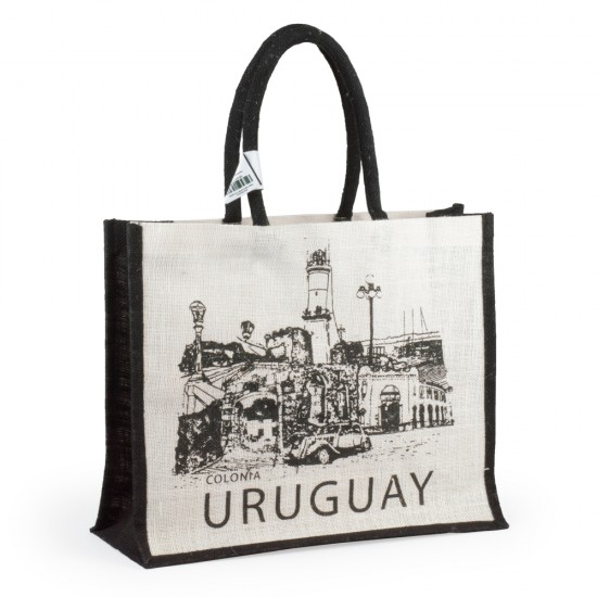 Bolso Yute Line Art 174 Colonia