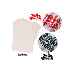 Papel Transfer DTF Otter Pro Degradado A3 100H