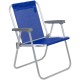Silla Alta Bel Aluminio Lazy Azul Marino