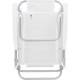 Silla Reclinable Bel Aluminio 6 Pos. Blanco