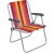 Silla Alta Bel Aluminio Rayas Rojo