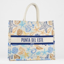 Bolso Yute Deco 42x36x15cm Pun. del Este