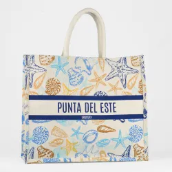 Bolso Yute Deco 42x36x15cm Pun. del Este