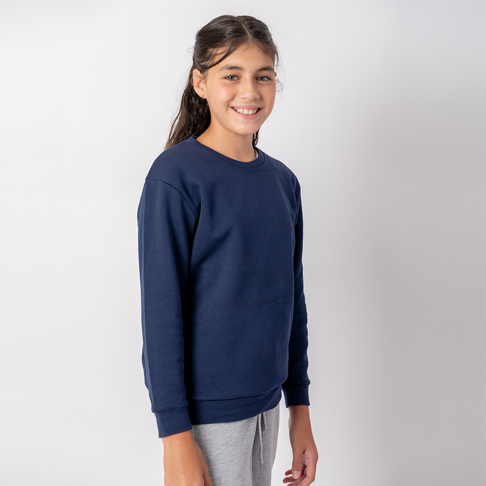 Buzo Niño Felpa SW azul