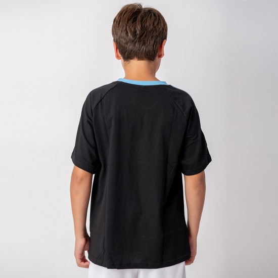 Camiseta Sol Uruguay Junior Negro