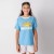 Camiseta Sol Uruguay Junior Celeste