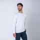 Camiseta Algodón Manga larga con puño Blanca