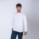 Camiseta Algodón Manga larga con puño Blanca