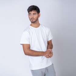 Camiseta Algodon Premium Blanco