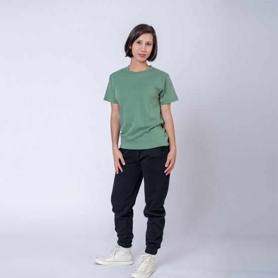 Camiseta Algodon Premium Verde