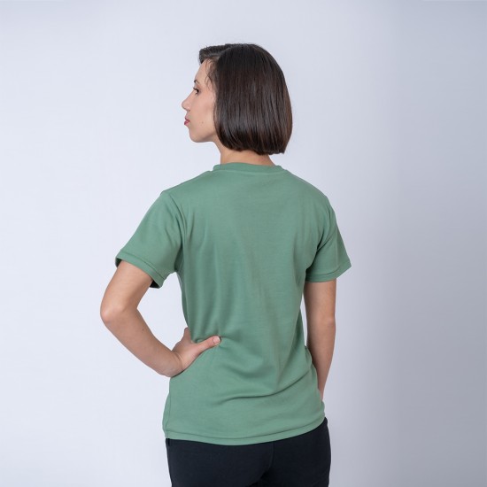 Camiseta Algodon Premium Verde