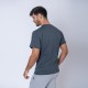 Camiseta Algodon Premium Gris Topo
