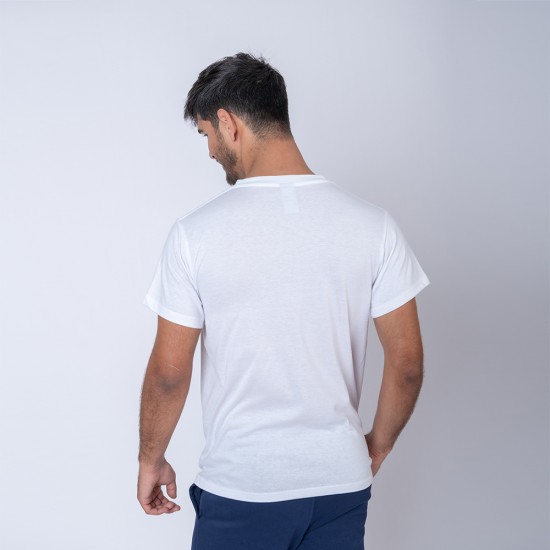 Camiseta Básica PolyCotton Blanca