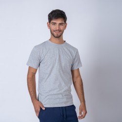 Camiseta Básica PolyCotton Gris melange