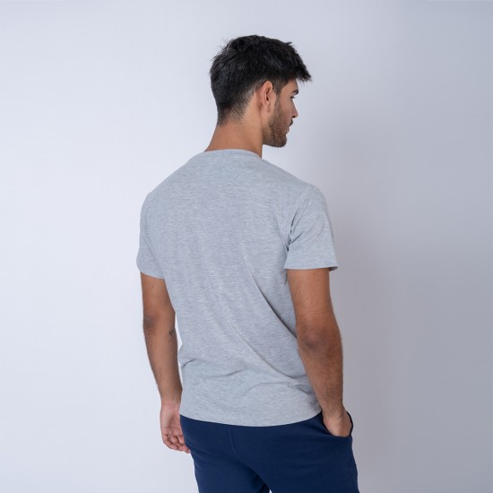 Camiseta Básica PolyCotton Gris melange
