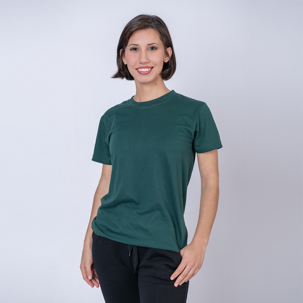 Camiseta Básica PolyCotton Verde Irlandés