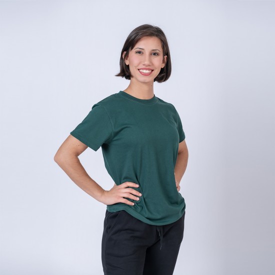 Camiseta Básica PolyCotton Verde Irlandés