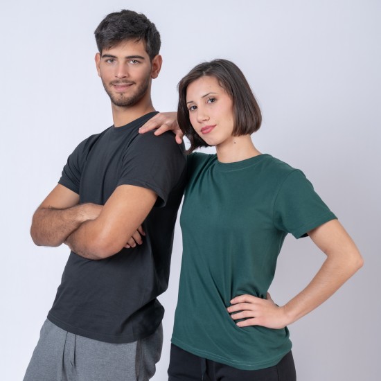 Camiseta Básica PolyCotton Verde Irlandés