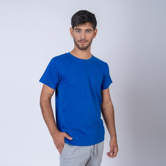 Camiseta Básica PolyCotton Azul francia