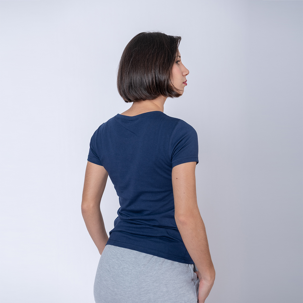 Camiseta Fashion Azul Marino
