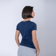 Camiseta Fashion Azul Marino