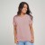 Camiseta Dama V Rosado Spandex