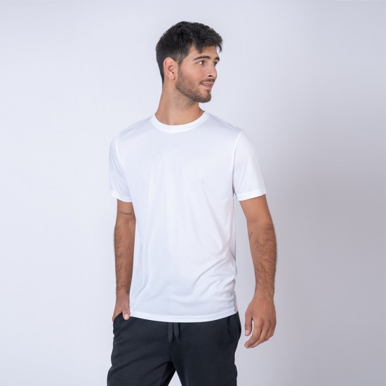 Camiseta Drycool Lisa  Blanca