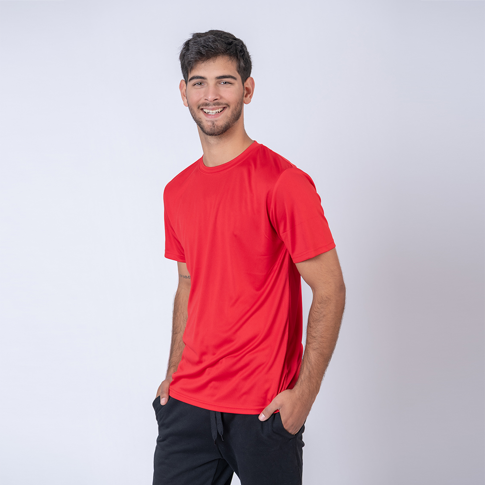 Camiseta Drycool Lisa Roja OUTLET