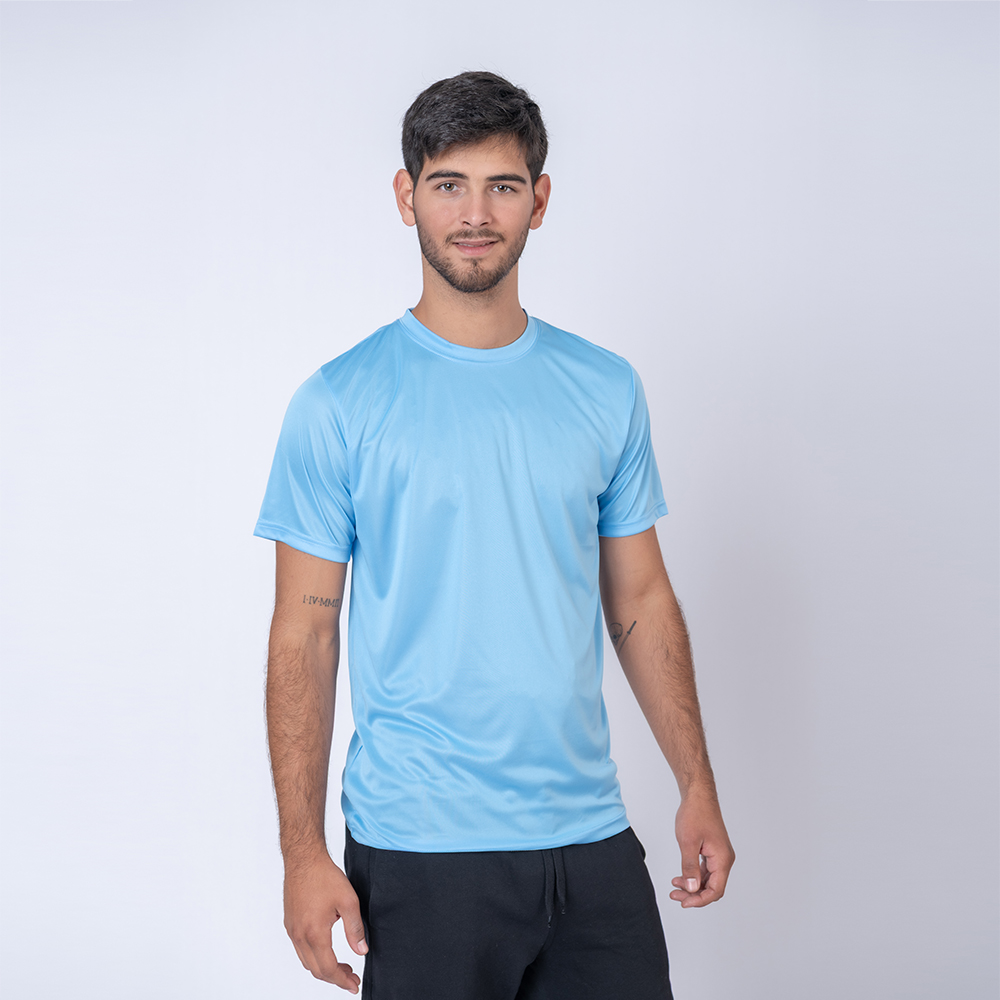Camiseta Drycool Lisa Celeste