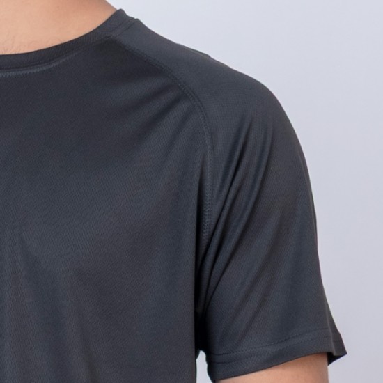 Camiseta 100% Dry Texturada Negra
