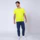 Camiseta 100% Dry Texturada Amarillo Fluo