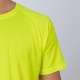 Camiseta 100% Dry Texturada Amarillo Fluo