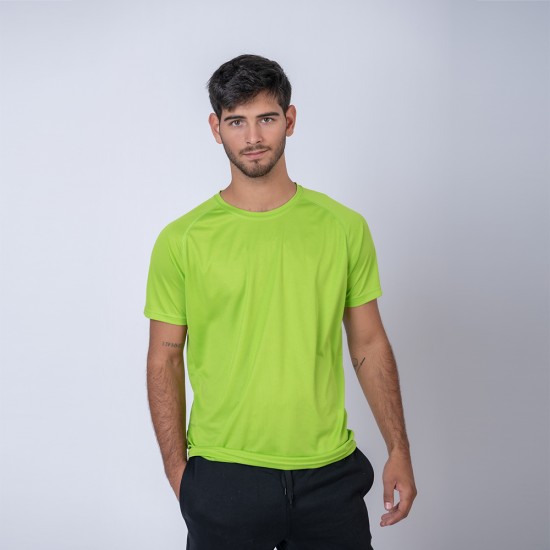 Camiseta 100% Dry Texturada Verde Claro