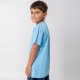 Camiseta Dry Kids Celeste