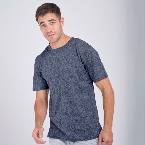 Camiseta SW AW azul jaspeado