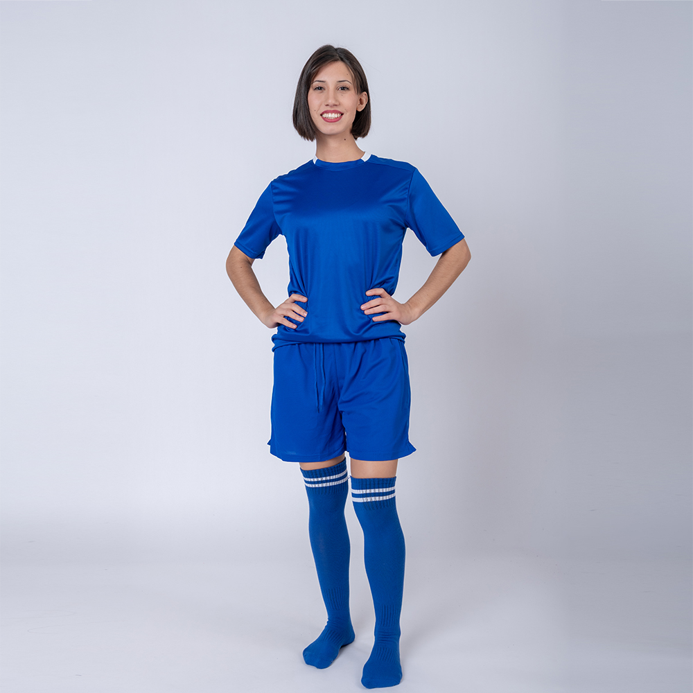 Camiseta de Futbol PRO azul/blanco