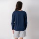 Camiseta Niño manga larga con puño Azul marino
