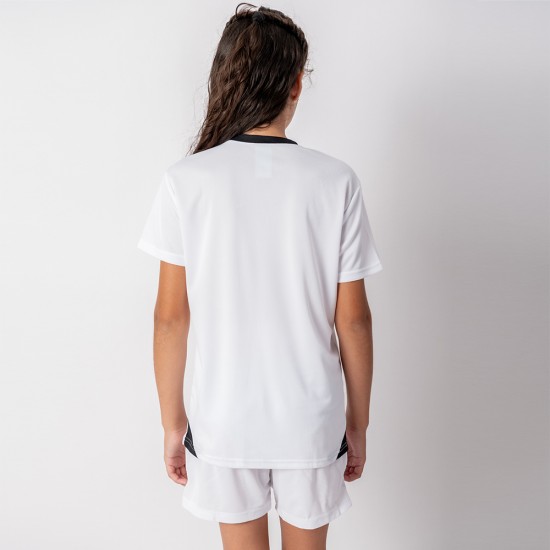 Camiseta de Futbol PRO Niño blanco/negro