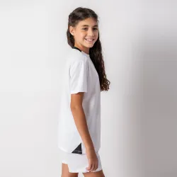 Camiseta de Futbol PRO Niño blanco/negro