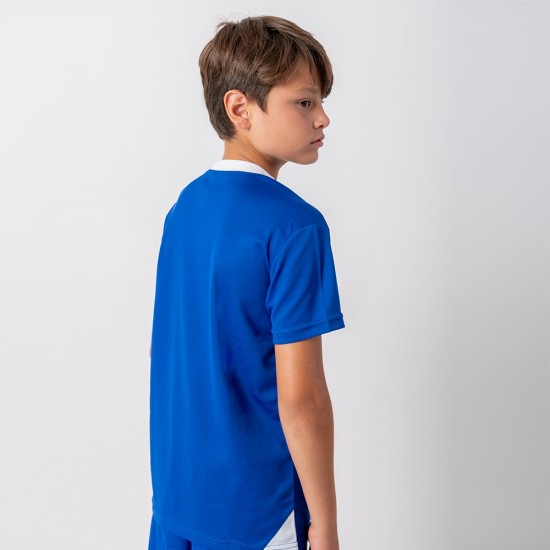 Camiseta de Futbol PRO Niño azul/blanco